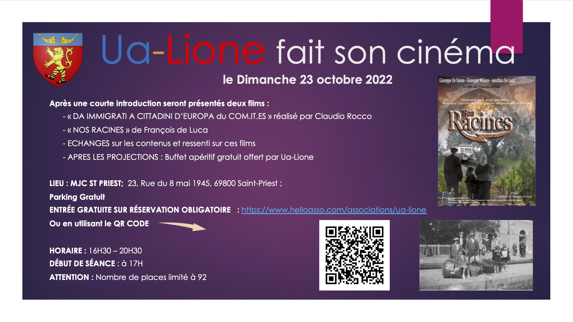 Ua Lione fait son cinema D