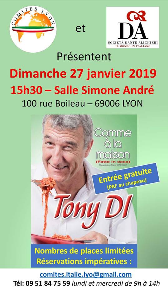 tony di lion janvier 2019